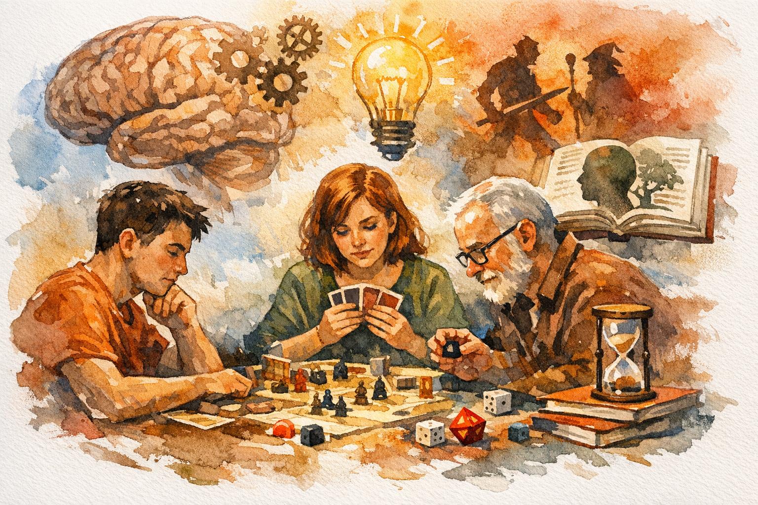Research: Cognitive Benefits of Tabletop Gaming