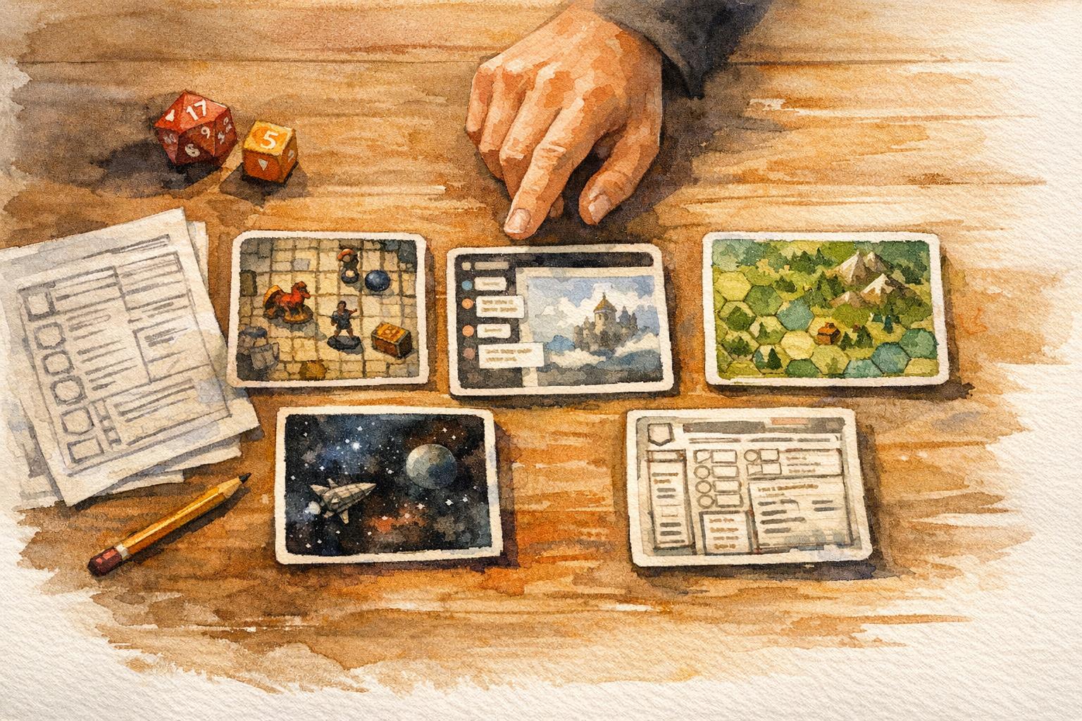 Top 5 Virtual Tabletop Platforms Compared